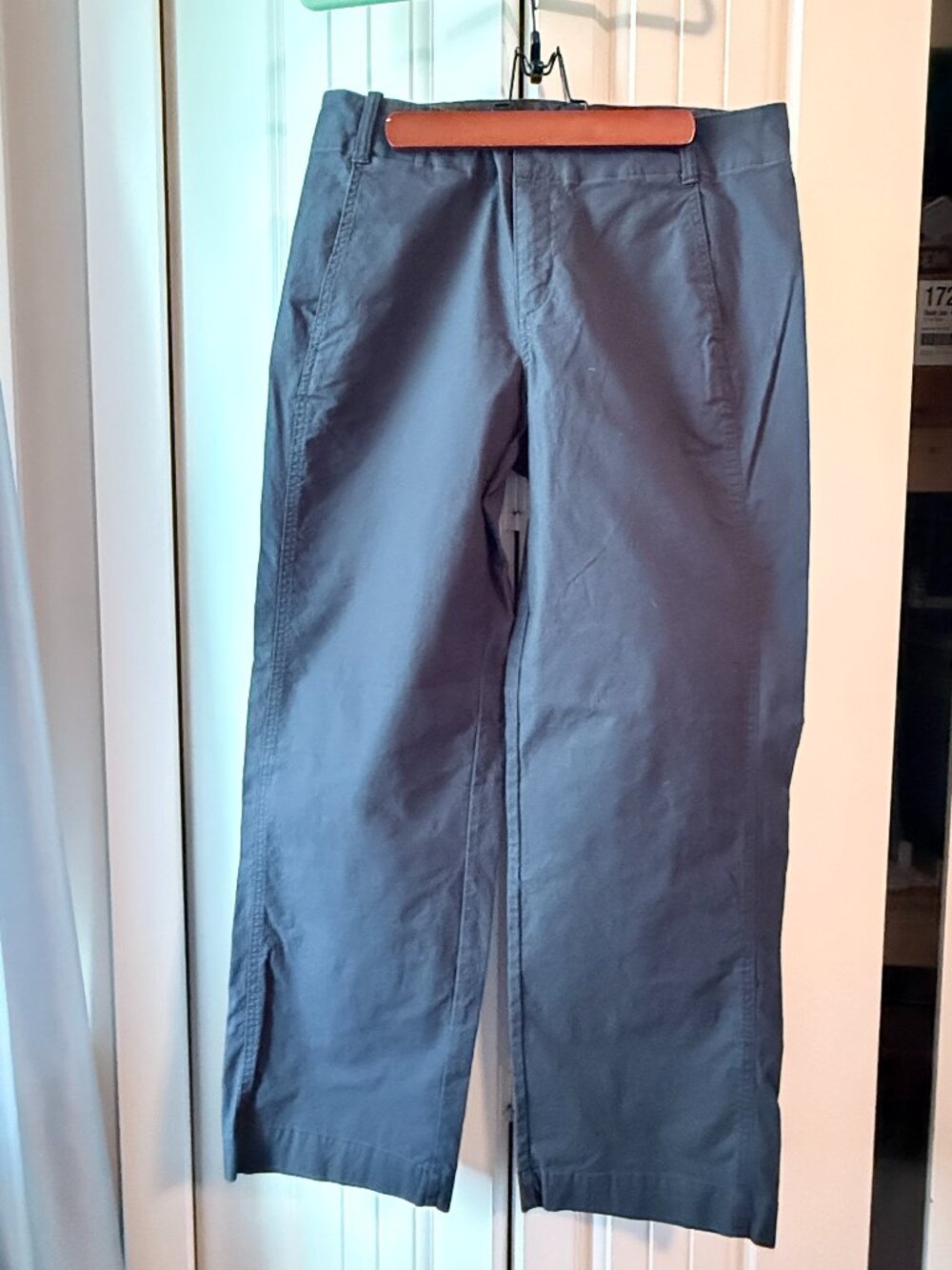 Navy wide legged pants
